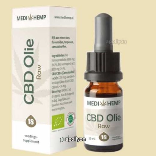 Medihemp Liquid Raw 18%