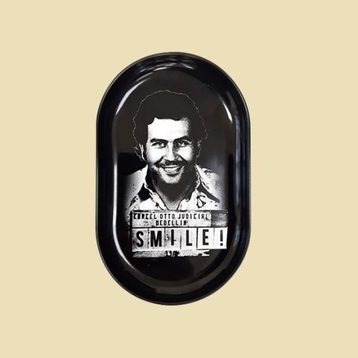 Metal Tray Smile 13 x 8cm