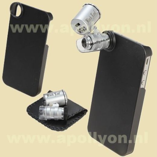 Microscoop Black Leaf Led iPhone4 Microscoop Black Leaf Led iPhone4