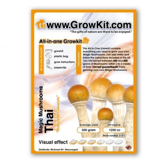 Paddo Kweekset Thai, All in one Growkit
