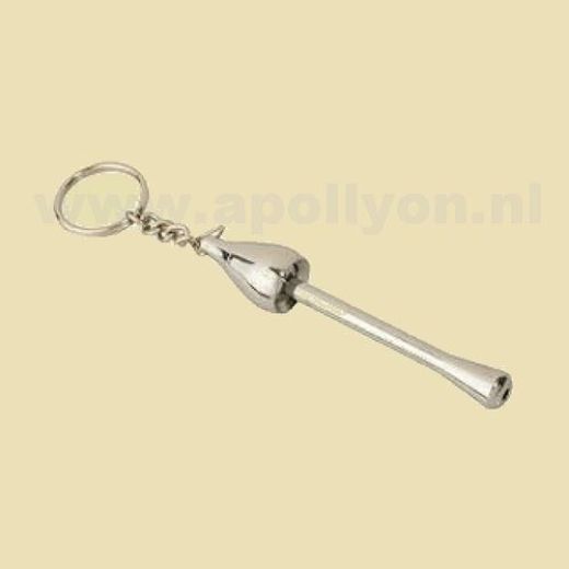 Pijp Sleutelhanger Metaal Paddo