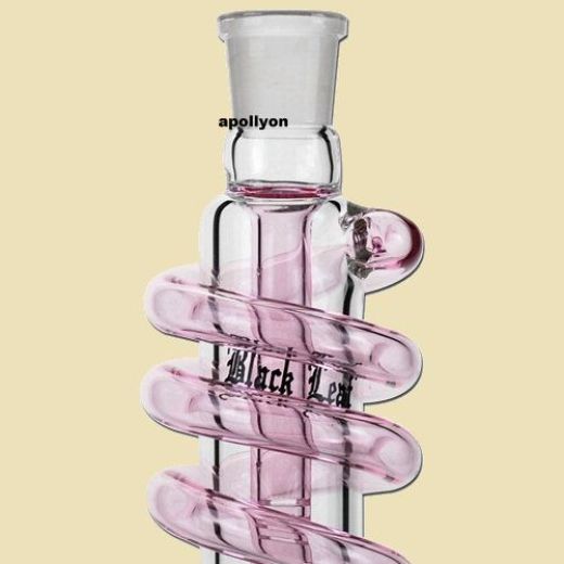 Pre-Cooler Spiral Black Leaf Pink Pre-Cooler Spiral Black Leaf Pink