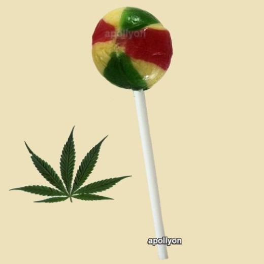 Rasta Lolly Wiet Smaak Rasta Lolly Wiet Smaak