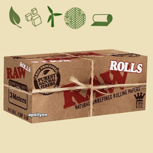 Raw Natural Unrefined Rol Vloei Raw Natural Unrefined Rol Vloei