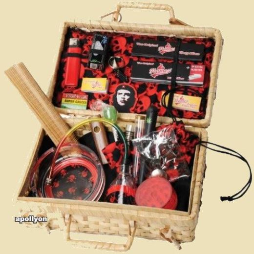 Rookset Mand Red Skull Rookset Mand Red Skull