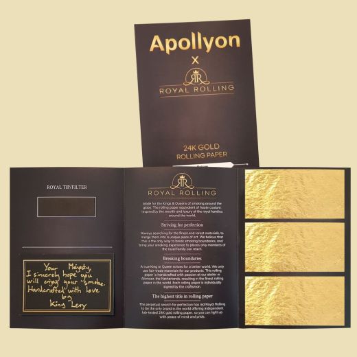 Royal Rolling aka Apollyon Triple 24k Vloei