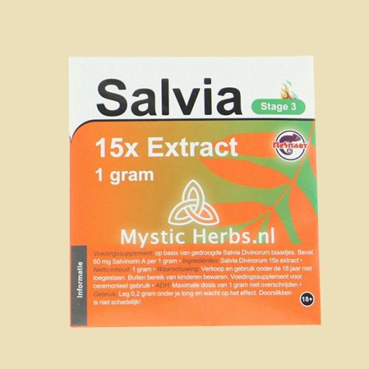 Salvia Extract 15x 1gr Salvia Extract 15x 1gr