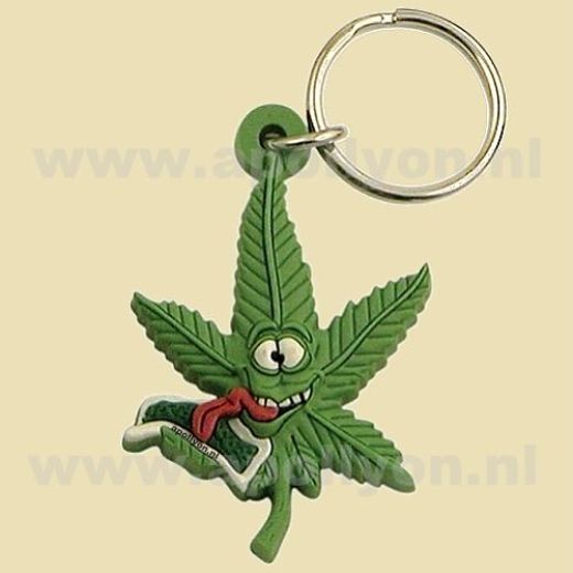 Sleutelhanger Cannabuds Tong