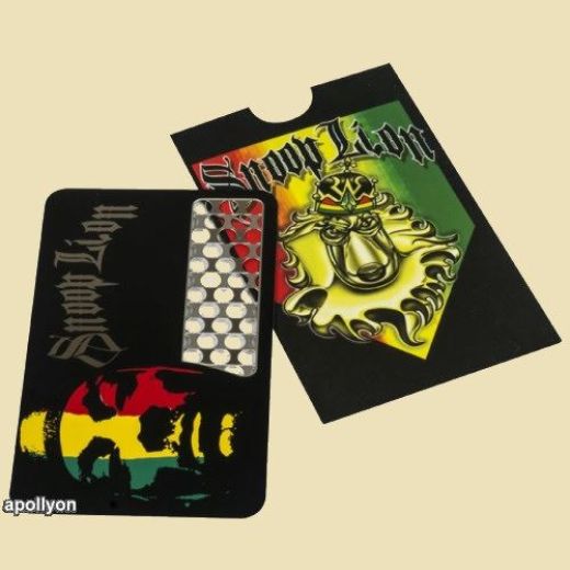 Snoop Lion Rasta Grinderkaart Snoop Lion Rasta Grinderkaart