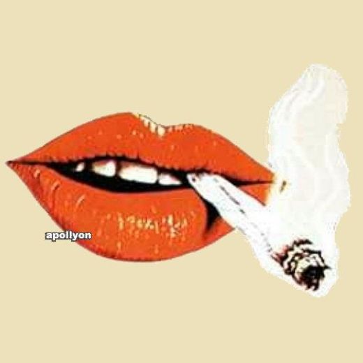 Sticker Rode Lippen Blowen Sticker Rode Lippen Blowen