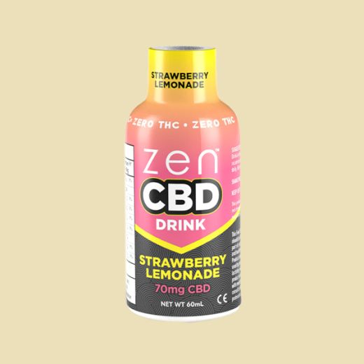 CBD Drink Zen 70Mg Strawberry Lemonade CBD Drink Zen 70Mg Strawberry Lemonade