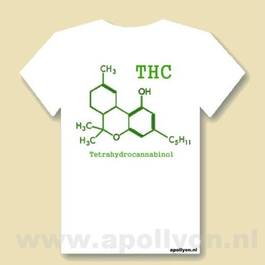THC Shirt Tetra Wit THC Shirt Tetra Wit