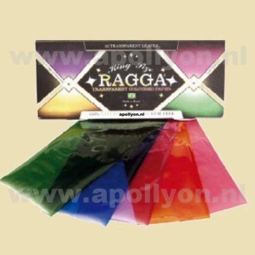Vloei Transparant Gekleurd Ragga Vloei Transparant Gekleurd Ragga