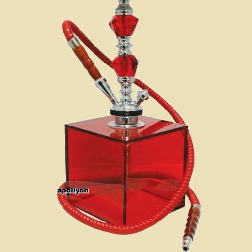 Waterpijp Shisha Kubus 1 slang 46cm