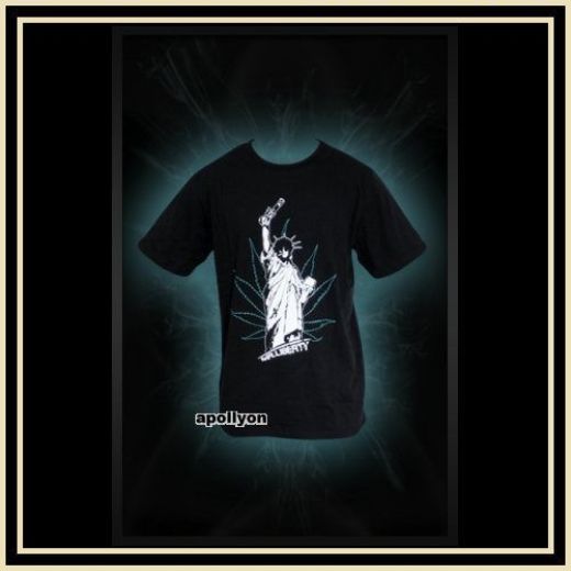Weed Star T-shirt Mr Liberty Weed Star T-shirt Mr Liberty