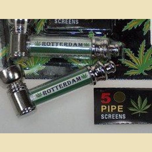 Weedpijpje + screen Rotterdam