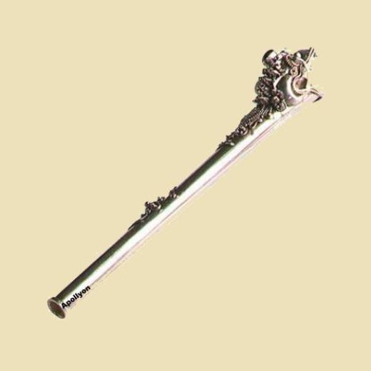 Zilveren Joint Houder Ornament Zilveren Joint Houder Ornament