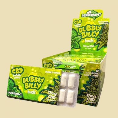 Bubbly Billly CBD Kauwgom 36MG Mint