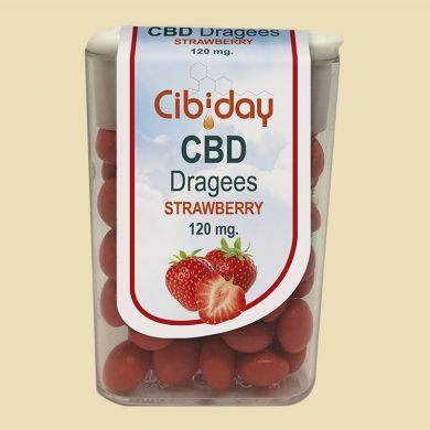 CBD Dragees Strawberry