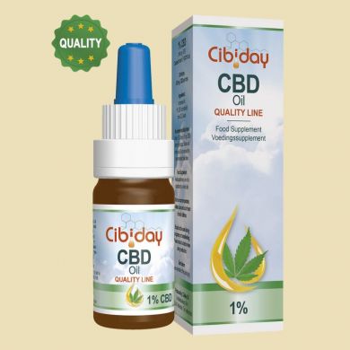 CBD Olie Laag Gehalte 1%