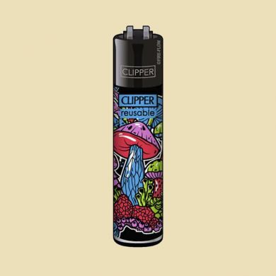 Clipper Paddo Rood  Roze Blauw