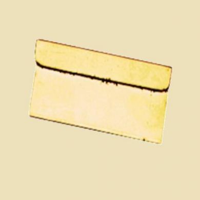 Gold razor-blade