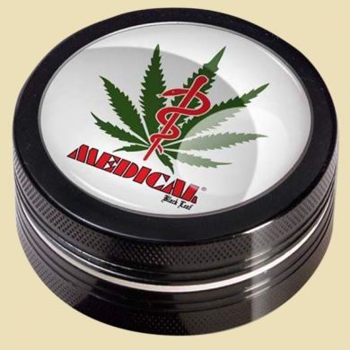 Grinder Black Leaf Medical  (2-delig)