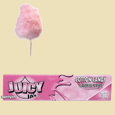 Juicy Jay's Suikerspin Kingsize Smaakvloei