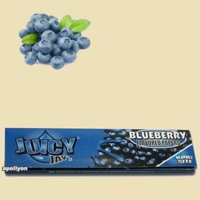 Juicy Jay's Blauwe Bessen Kingsize Smaakvloei