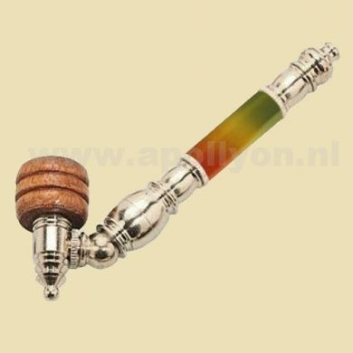 Pijp Acryl Rasta Hoek Large