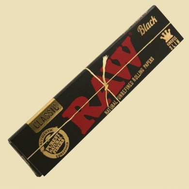 Raw Black Classic Kingsize Slim Vloei