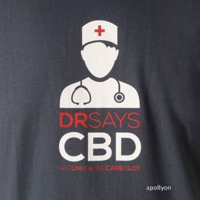 T-shirt DR Says CBD