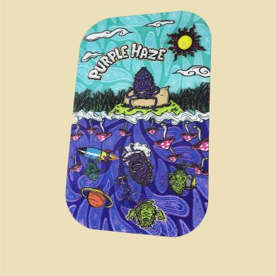 Best Buds 3D Purple Haze Cover For Medium Roll Tray