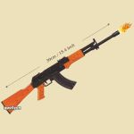 AK47 Aansteker Champ 39cm