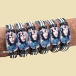 Armband Leer Che Guevara Blauw