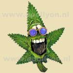 Asbak Cannabuds Bril