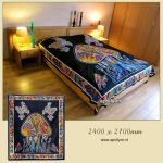 Batik Laken Psychedelic Mushroom