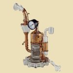 Black leaf Galileo's SteamOmeter Olie Bong