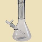 Black Leaf Glass Icebong 3-arm Perc