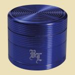 Black Leaf Grinder Ribbed Purple