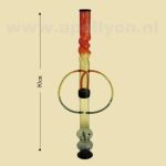 Bong Acryl Dubbel Rasta 80cm
