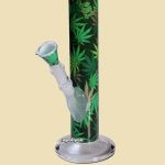 Bong met Wietbladeren