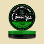 CBD Pouches Wintergreen 10mg Cannadips