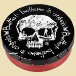 Click-Clack Blikje Believe Wit 5,5cm