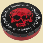 Click-Clack Blikje Believe Rood 5,5cm