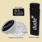 Dude Glazen Bong Alu Box
