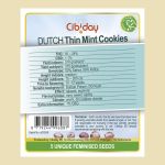 Dutch Thin Mint Cookies