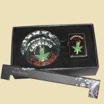 Gift Set Asbak Aansteker Cannabis