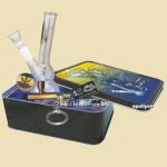 Gift Set Tin Can Weed Leaf