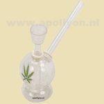 Glass Waterpijp Bol Klein 12,5cm